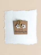 Orecchini Daisy Bianco